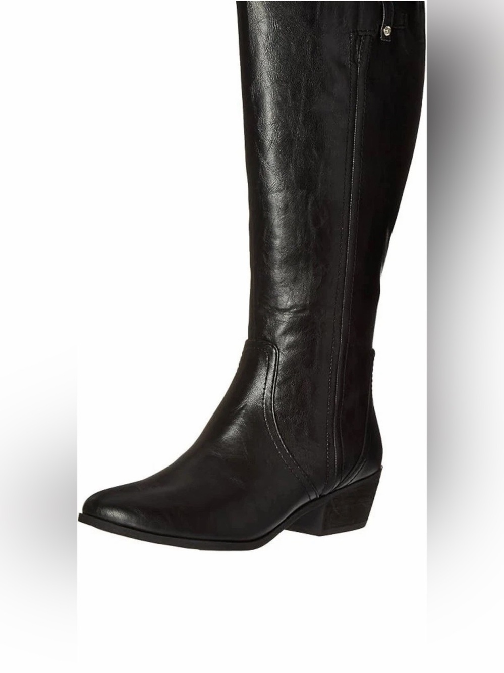 Dr. Scholl's Women's Brillance Faux Leather Tall Knee High Boots Sz 8 Wide Calf